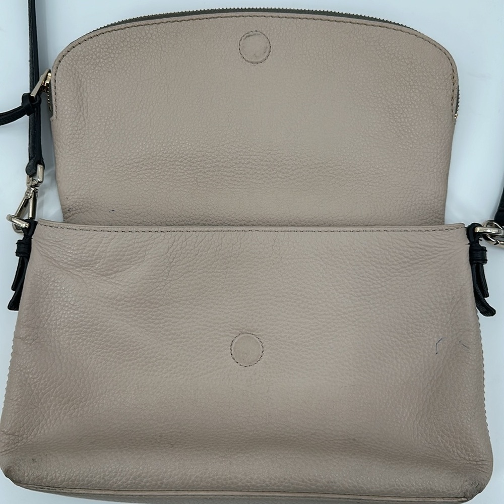 Kate Spade Two Tone Leather Crossbody Purse - Picture 3 of 16